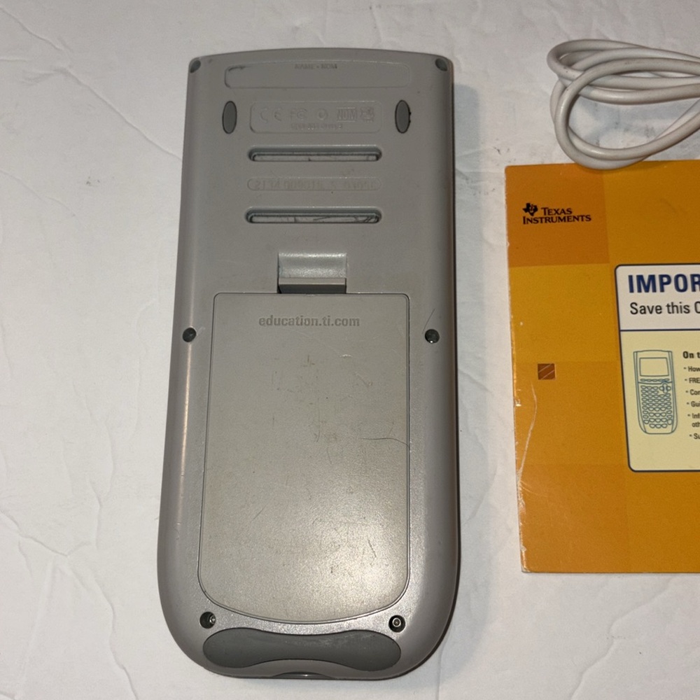 Texas Instruments Ti-84 Plus Silver Edition Calculator - Picture 2 of 6